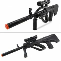 Hobby Zone Steyr AUG Electric Toy Gun W/ Lights & Sounds