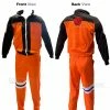 Hobby Zone Naruto Uzumaki Orange Cosplay Tracksuit Jacket And Pants Set