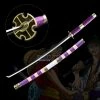 N/a One Piece Luffy Nidai Kitetsu Cosplay Sword Premium Version Armoury