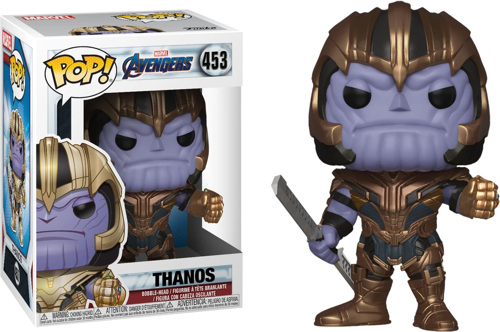 Funko Marvel Merchandise Avengers 4: Endgame - Thanos Pop! Vinyl Figure 3 Funko Marvel Merchandise Avengers 4: Endgame - Thanos Pop! Vinyl Figure