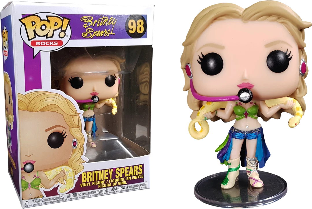 Funko Britney Spears - Britney Spears Slave 4 U Pop! Vinyl Figure 3 Funko Britney Spears - Britney Spears Slave 4 U Pop! Vinyl Figure
