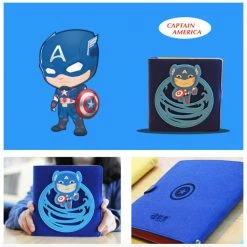 Hobby Zone Hand Crafted Superhero Soft Cover Notebook Collection