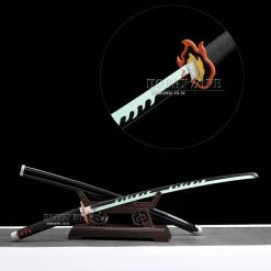 N/a Demon Slayer Tanjiro Kamado Final Form Nichirin Taichi Sword Premium Version