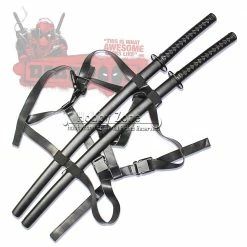 N/a Deadpool Double Twin Katana Sword Set Armoury