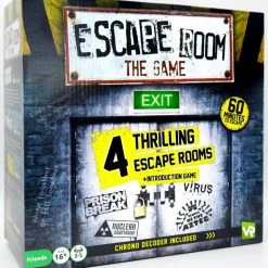 Hobby Zone Escape Room The Game - 4 Rooms Plus Chrono Decoder - Board Game Board Games NZ
