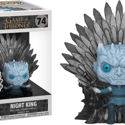 Funko Game Of Thrones Merchandise Game Of Thrones - Night King On Iron Throne Deluxe 6" Pop! Vinyl Figure