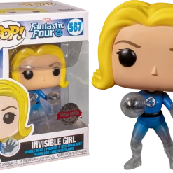 Funko Fantastic Four - Invisible Girl Translucent Pop! Vinyl Figure Marvel Pop Vinyls