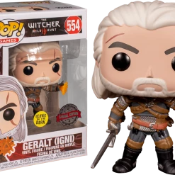 Funko The Witcher 3: Wild Hunt - Geralt Igni Glow In The Dark Pop! Vinyl Figure Pop Vinyls NZ