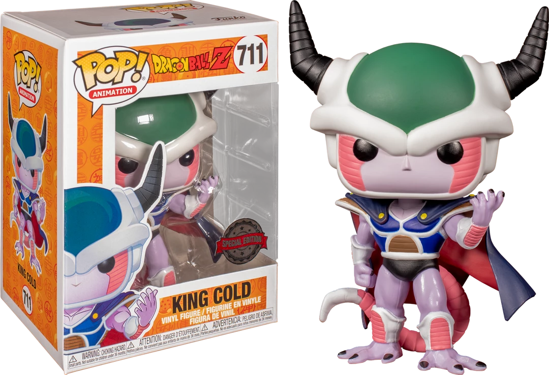Funko Dragon Ball Z - King Cold Pop! Vinyl Figure 3 Funko Dragon Ball Z - King Cold Pop! Vinyl Figure