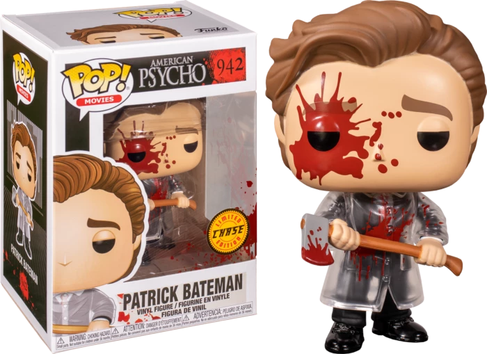 Hobby Zone Chase Pop American Psycho - Patrick Bateman Pop! Vinyl Figure - Chase Edition 3 Hobby Zone Chase Pop American Psycho - Patrick Bateman Pop! Vinyl Figure - Chase Edition