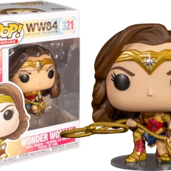 Funko Wonder Woman 1984 - Wonder Woman With Lasso Metallic Pop! Vinyl Figure