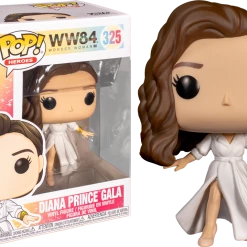 Funko Wonder Woman 1984 - Diana Prince In White Gala Dress Pop! Vinyl Figure DC Merchandise