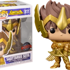 Funko Pop Vinyls NZ Saint Seiya: Knights Of The Zodiac - Seiya With Gold Armor Pop! Vinyl Figure