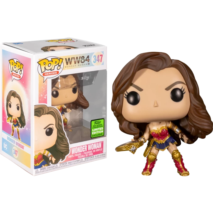 Hobby Zone Wonder Woman 1984 - Wonder Woman With Tiara Boomerang - (2021 Spring Convention Exclusive)Pop! Vinyl Figure 3 Hobby Zone Wonder Woman 1984 - Wonder Woman With Tiara Boomerang - (2021 Spring Convention Exclusive)Pop! Vinyl Figure