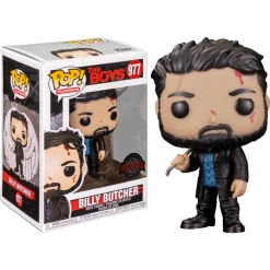 Funko Pop Vinyls NZ The Boys - Billy Butcher Battle Damaged Pop! Vinyl Figure
