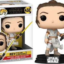 Funko Star Wars Episode IX: The Rise Of Skywalker - Rey With Yellow Lightsaber Pop! Vinyl Figure