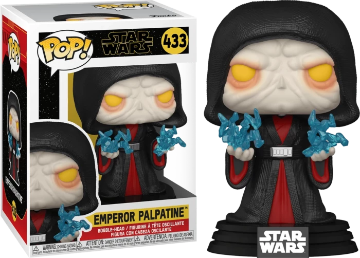 Funko Pop Vinyls NZ Star Wars Episode IX: The Rise Of Skywalker - Emperor Palpatine Revitalized Pop! Vinyl Figure 3 Funko Pop Vinyls NZ Star Wars Episode IX: The Rise Of Skywalker - Emperor Palpatine Revitalized Pop! Vinyl Figure