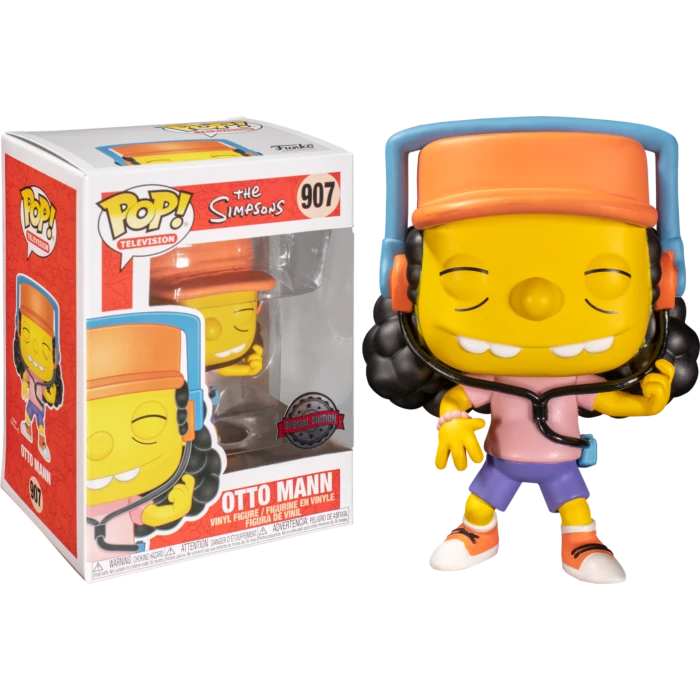 Funko The Simpsons - Otto Mann Pop! Vinyl Figure 3 Funko The Simpsons - Otto Mann Pop! Vinyl Figure