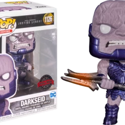 Funko Zack Snyder’s Justice League - Darkseid In Armour Metallic Pop! Vinyl Figure DC Merchandise