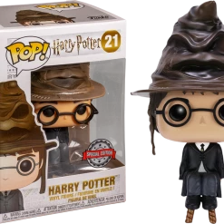 Funko Harry Potter - Harry Potter With Sorting Hat Pop! Vinyl Figure Harry Potter Pop Vinyls