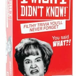 Hobby Zone I Wish I Didn't Know - Card Game Board Games NZ