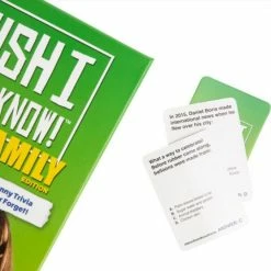 Hobby Zone I Wish I Didn't Know! Family Edition - Card Game Board Games NZ