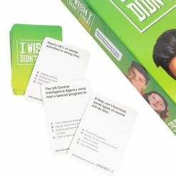 Hobby Zone I Wish I Didn't Know! Family Edition - Card Game Board Games NZ