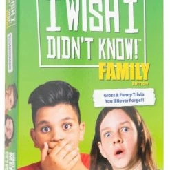 Hobby Zone I Wish I Didn't Know! Family Edition - Card Game Board Games NZ