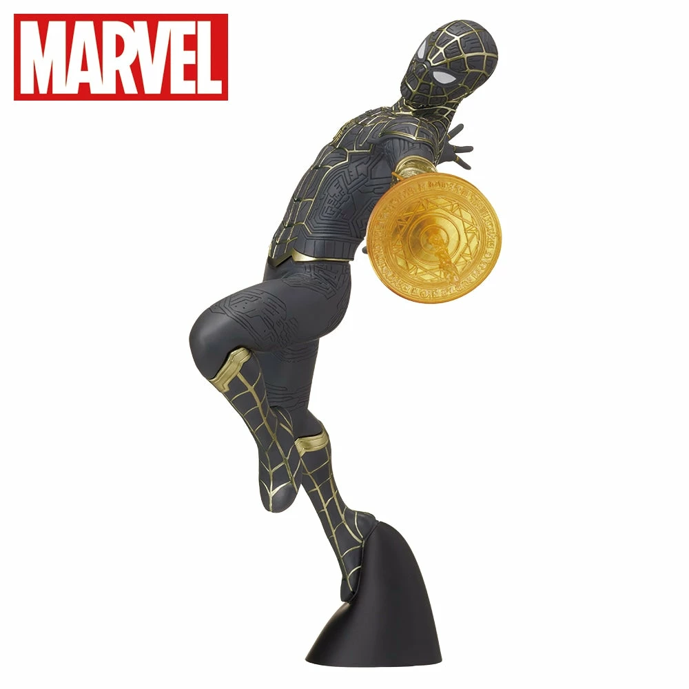Hobby Zone Banpresto NZ Marvel Spider-Man Figure No Way Home Black And Gold Suit With Web Shooter 3 Hobby Zone Banpresto NZ Marvel Spider-Man Figure No Way Home Black And Gold Suit With Web Shooter