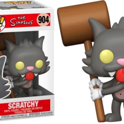 Funko Pop Vinyls NZ The Simpsons - Scratchy Pop! Vinyl Figure
