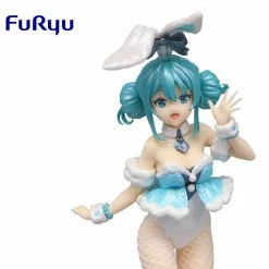 Hobby Zone Banpresto NZ Hatsune Miku - BiCute Bunnies Figurine White Rabbit Pearl Color Version