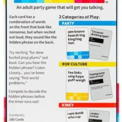 Hobby Zone Incohearent First Expansion - Card Game Board Games NZ