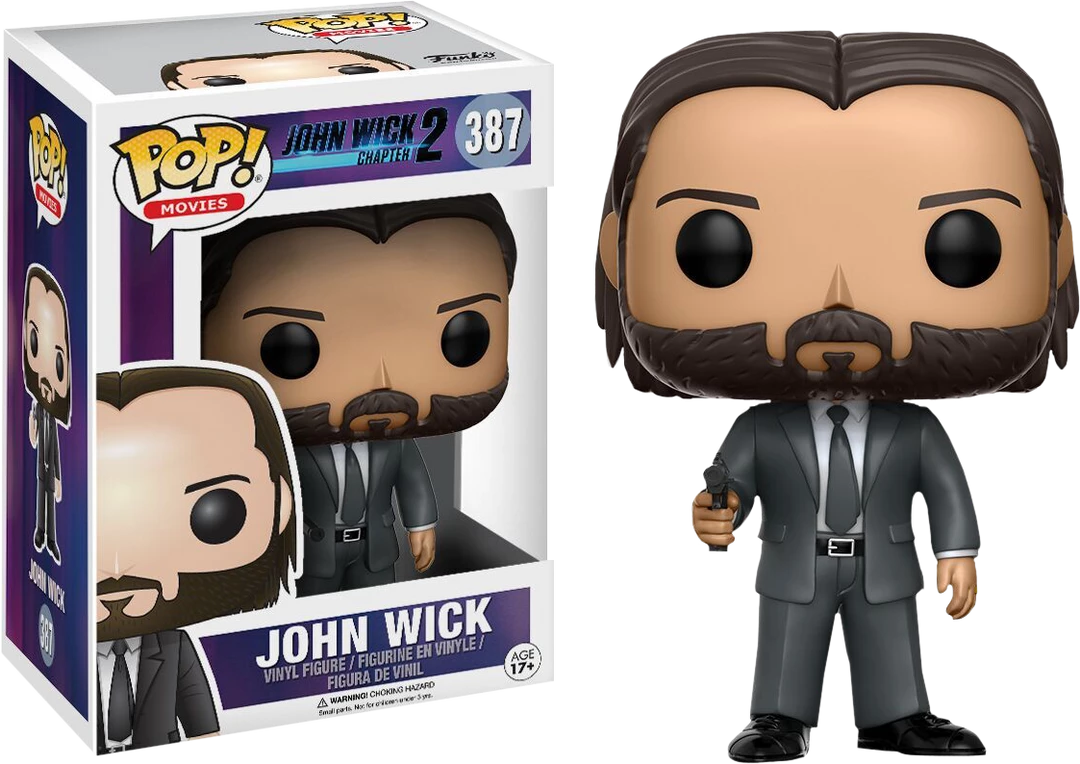 Funko John Wick: Chapter 2 - John Wick Pop! Vinyl Figure 3 Funko John Wick: Chapter 2 - John Wick Pop! Vinyl Figure