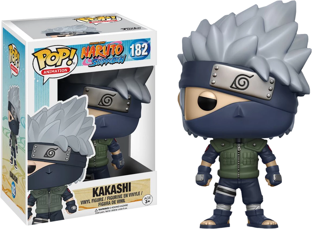 Funko Naruto: Shippuden - Kakashi Pop! Vinyl Figure 3 Funko Naruto: Shippuden - Kakashi Pop! Vinyl Figure