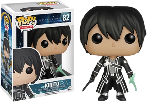 Funko Pop Vinyls NZ Sword Art Online - Kirito Pop! Vinyl Figure 3 Funko Pop Vinyls NZ Sword Art Online - Kirito Pop! Vinyl Figure