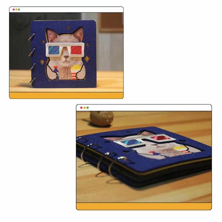 Hobby Zone Notebooks Hand Crafted Cat And Dog Soft Cover Photo Album Scrapbook 5 Hobby Zone Notebooks Hand Crafted Cat And Dog Soft Cover Photo Album Scrapbook