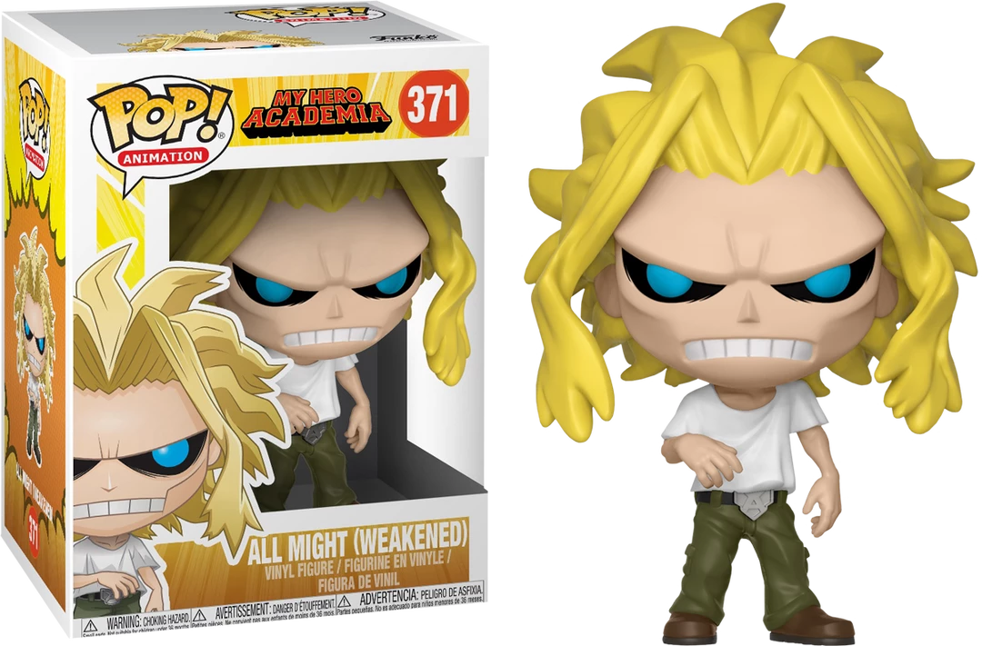 Funko My Hero Academia - All Might Weakened Pop! Vinyl Figure My Hero Academia Merchandise 3 Funko My Hero Academia - All Might Weakened Pop! Vinyl Figure My Hero Academia Merchandise