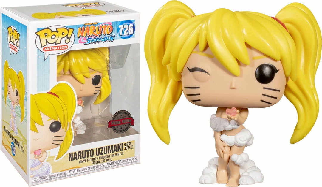 Hobby Zone Naruto Shippuden - Naruto Uzumaki Sexy Jutsu POP! Vinyl Figure 3 Hobby Zone Naruto Shippuden - Naruto Uzumaki Sexy Jutsu POP! Vinyl Figure