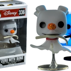 Funko The Nightmare Before Christmas - Zero With Bone Pop! Vinyl Figure Pop Vinyls NZ