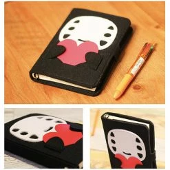 Hobby Zone Hand Crafted Totoro No Face Soft Cover Notebooks