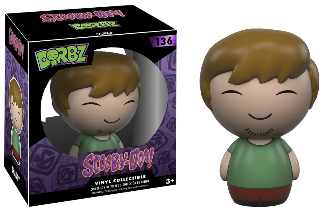 Funko Scooby Doo - Shaggy Dorbz Vinyl Figure 2 Funko Scooby Doo - Shaggy Dorbz Vinyl Figure