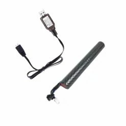 Hobby Zone 7.4 Volt Long Checkered Lithium Battery + USB Charging Cable For Gel Ball Blaster