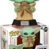 Funko Star Wars: The Mandalorian - The Child (Baby Yoda) With Frog Pop! Vinyl Figure