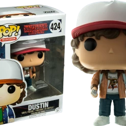 Funko Pop Vinyls NZ Stranger Things - Dustin With Brown Jacket Pop! Vinyl Figure