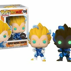 Hobby Zone Chase Pop Dragon Ball Z - Super Saiyan 2 Vegeta Pop! Vinyl Figure - Glow Chase Edition