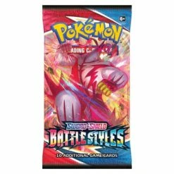 Hobbyzone Pokémon TCG Collector Cards: Swords And Shield - Battle Styles Booster Pack Card Game