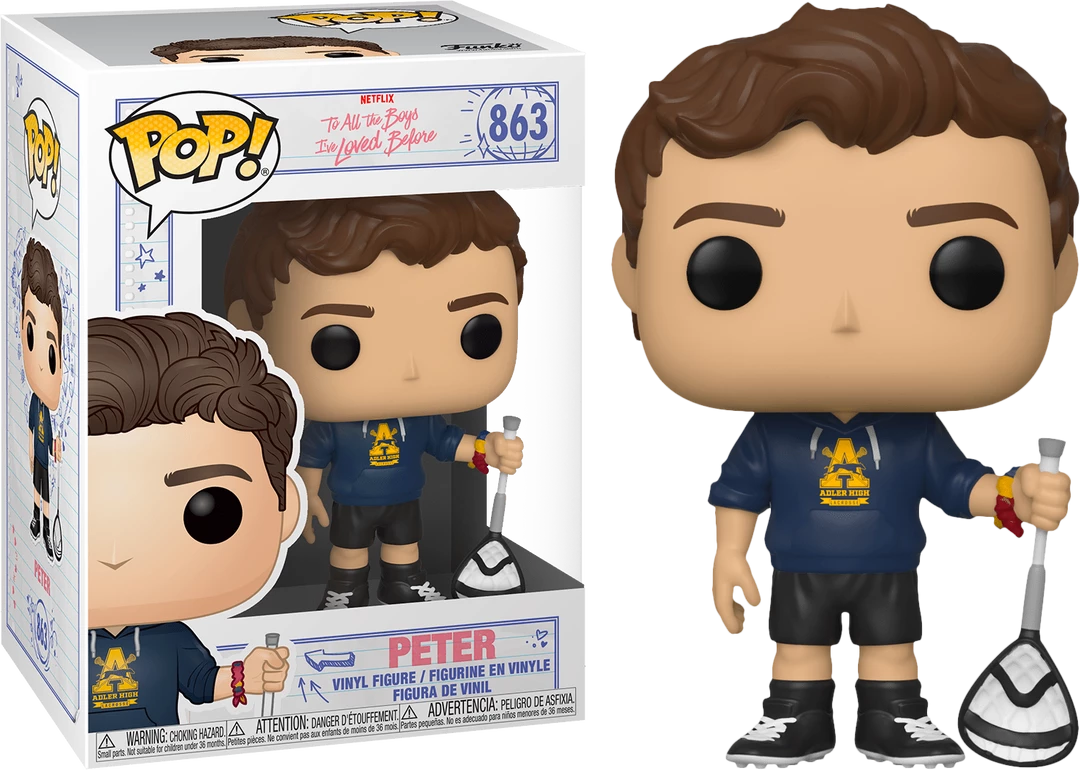 Funko To All The Boys I’ve Loved Before - Peter Pop! Vinyl Figure Pop Vinyls NZ 3 Funko To All The Boys I’ve Loved Before - Peter Pop! Vinyl Figure Pop Vinyls NZ