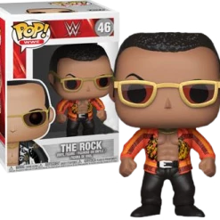 Funko WWE - The Rock Old School Chase Pop! Vinyl Figure