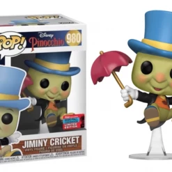 Funko Convention Exclusive Pinocchio – Jiminy Cricket Pop! Vinyl Figure - NYCC 2020 Fall Convention