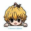Hobby Zone Demon Slayer Zenitsu Vinyl Decal Sticker 2 Hobby Zone Demon Slayer Zenitsu Vinyl Decal Sticker